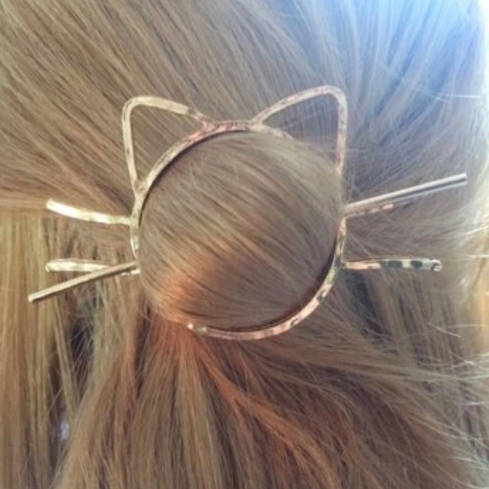 Cat Design Hair Clasp - Picture 7 of 8